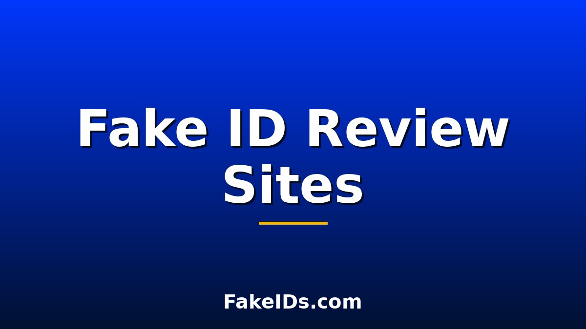 Are Fake ID Review Sites Legit? How They Rig the Game