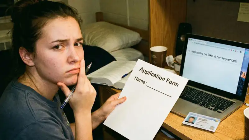 Real Name vs Fake Name on a Fake ID: Safety Guide