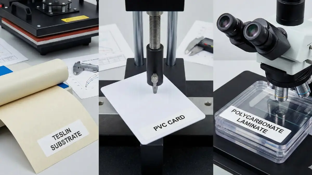 Teslin vs Polycarbonate vs PVC: Fake ID Material Science