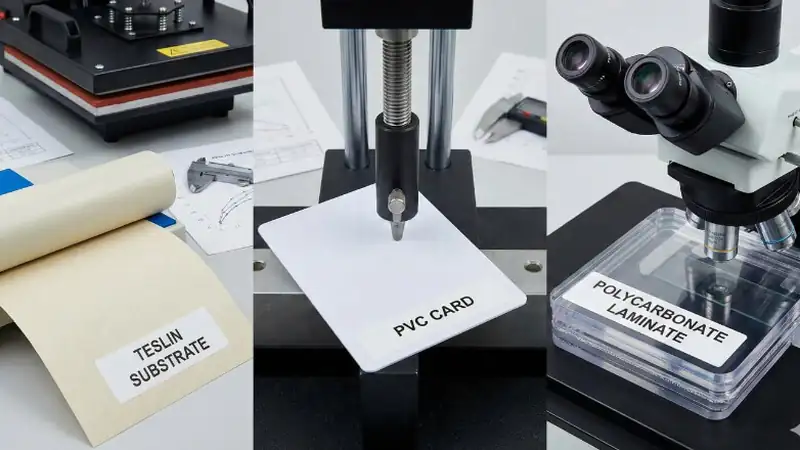 Teslin vs Polycarbonate and PVC: Fake ID Material Science