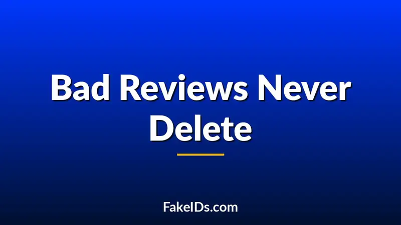 How One Bad Fake ID Review Can Follow a Vendor for Years