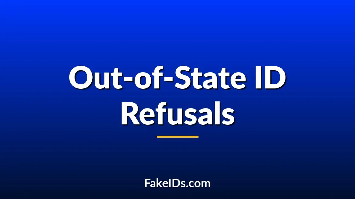 Can a Bar Refuse an ID From Another State?