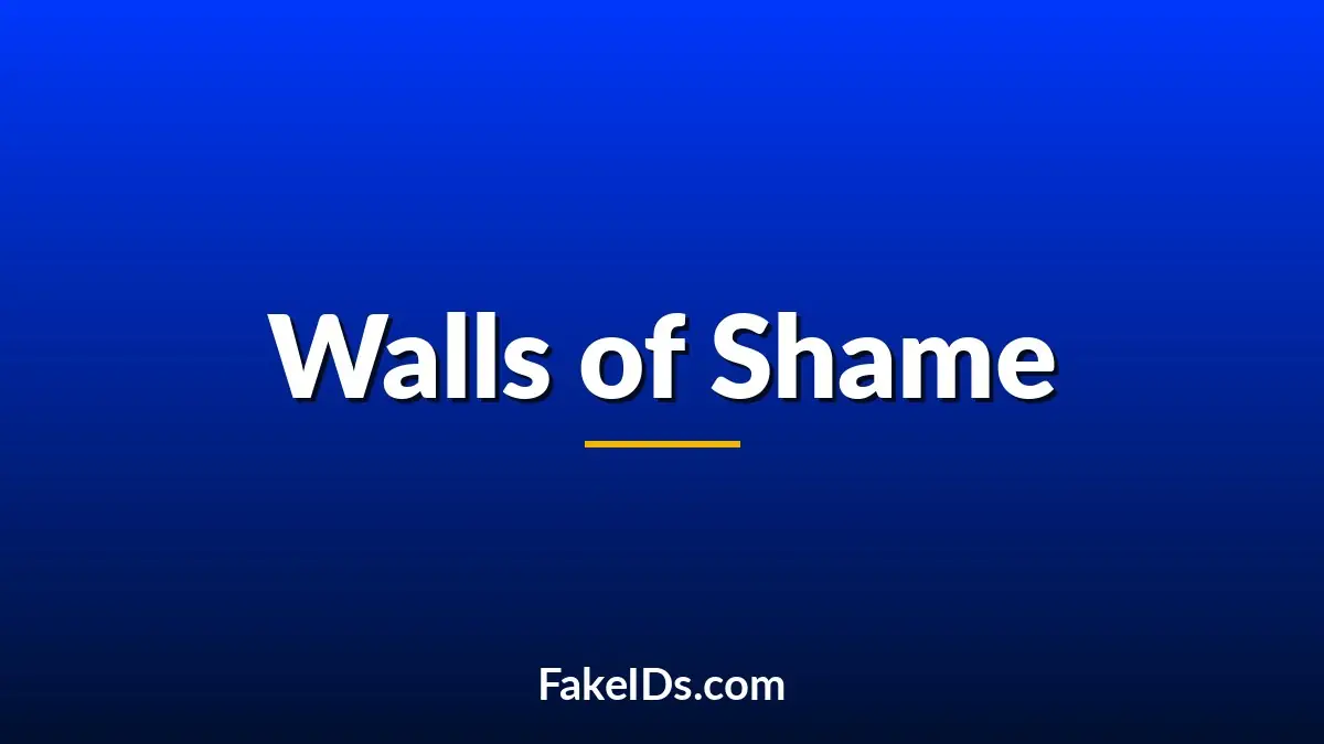 Why Some Bars Keep a Wall of Confiscated IDs