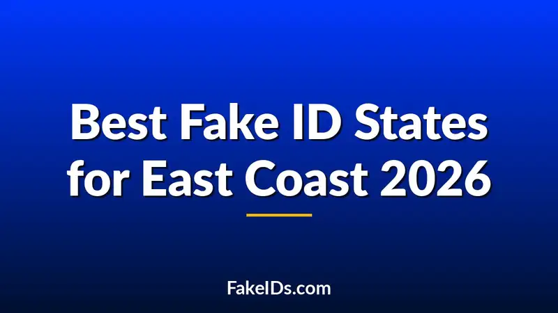 Best Fake ID States for East Coast 2026