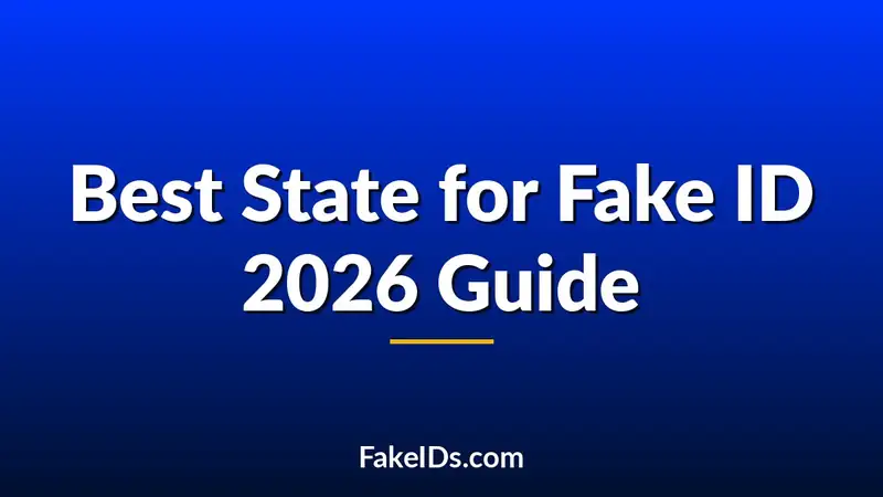 Best State for Fake ID 2026 Guide