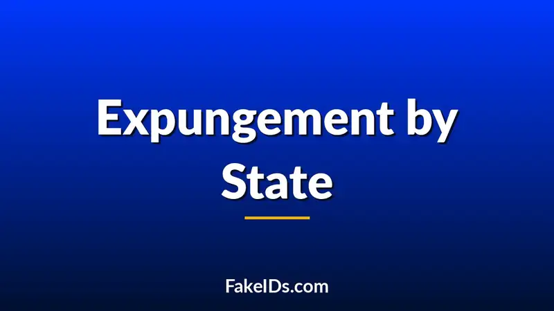 Can a Fake ID Charge Be Expunged? A State-by-State Guide