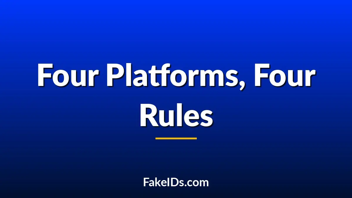 How Fake ID Discussions Differ Between Reddit, Quora, Discord and TikTok