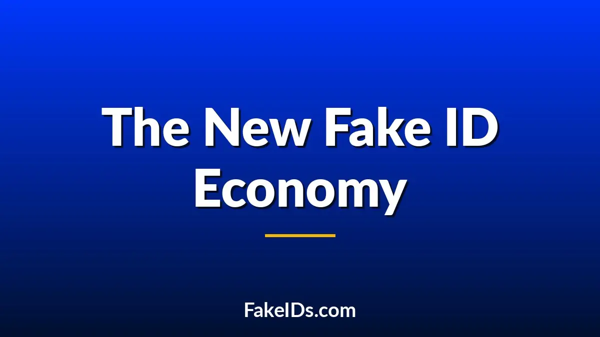 The New Fake ID Economy: Why Crypto Changed Everything