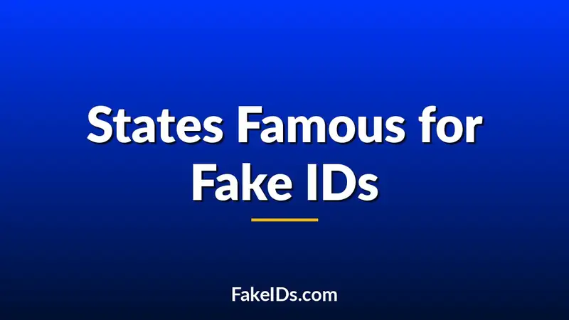 Why Some States Became Famous for Fake ID Stories