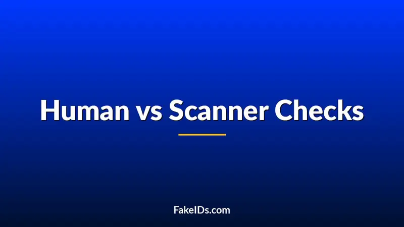 The Difference Between Human Checks vs Scanner Checks