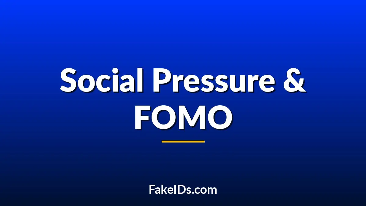 The Social Pressure Behind Fake ID Decisions