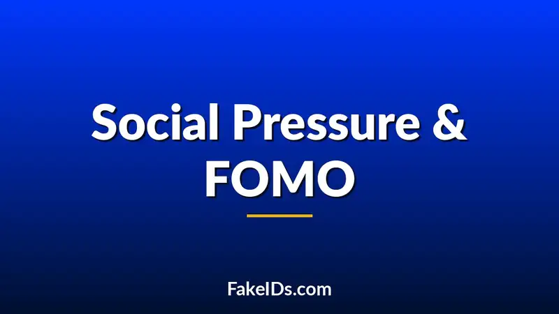 The Social Pressure Behind Fake ID Decisions