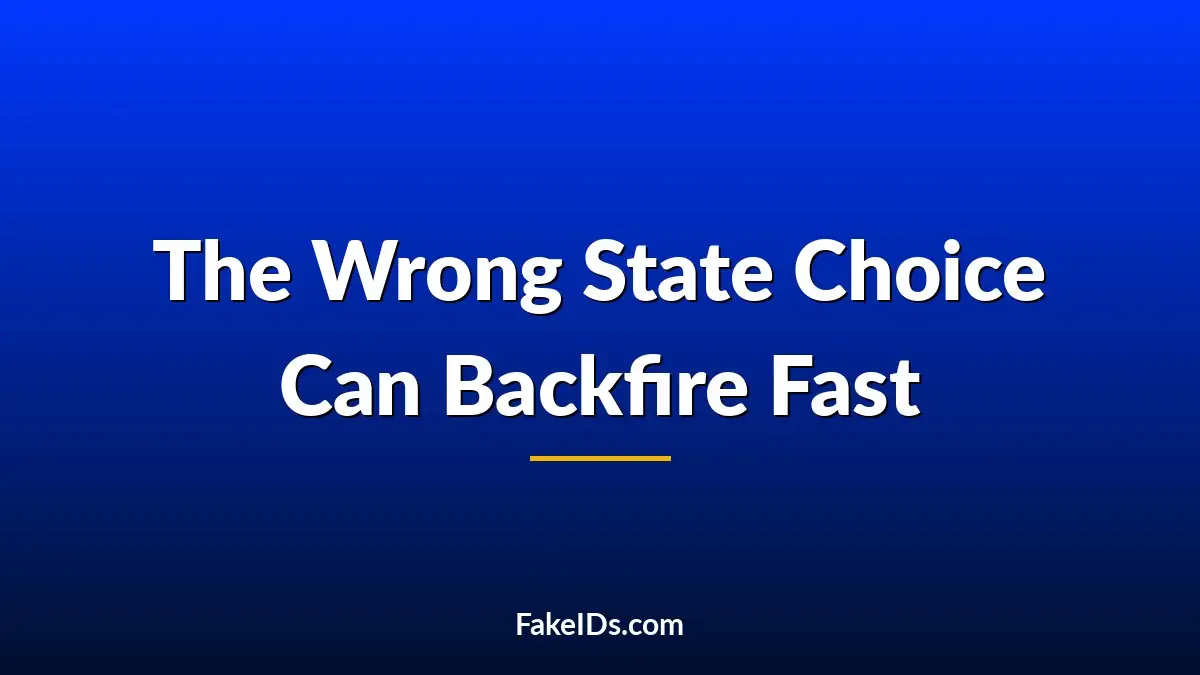 The Wrong State Choice Can Backfire Fast