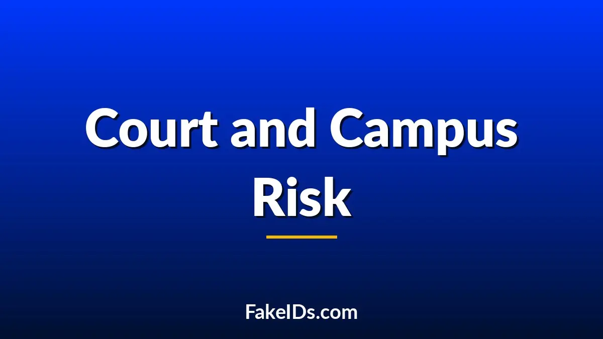 What College Students Actually Risk When They Buy a Fake ID