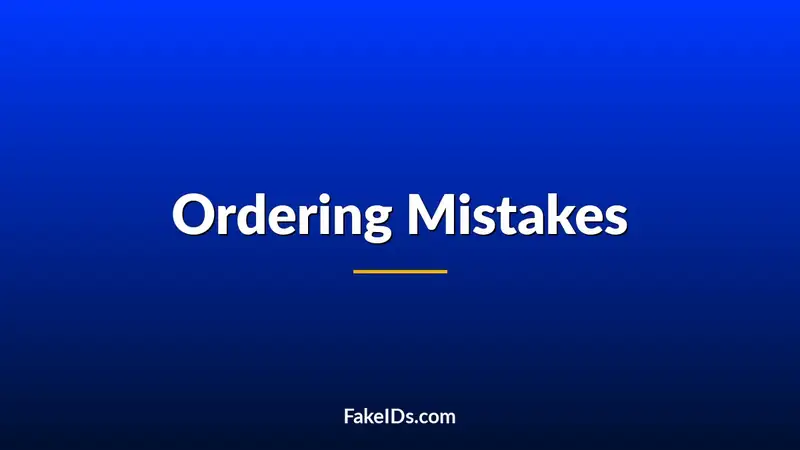 What Most People Get Wrong Before Trying to Order a Fake ID Online