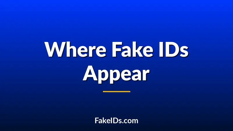 Where Fake IDs Are Most Common in America