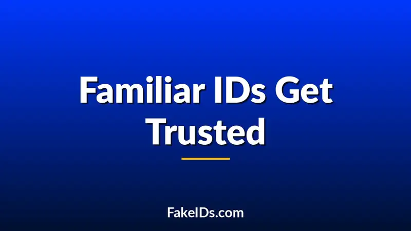 Why Bouncers Trust Familiar IDs More Than They Should