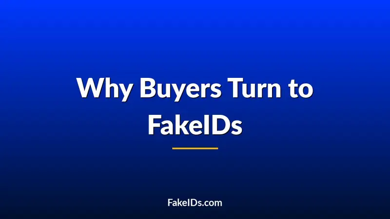 Looking for a Safer Alternative? Why People Turn to Fakeids.com