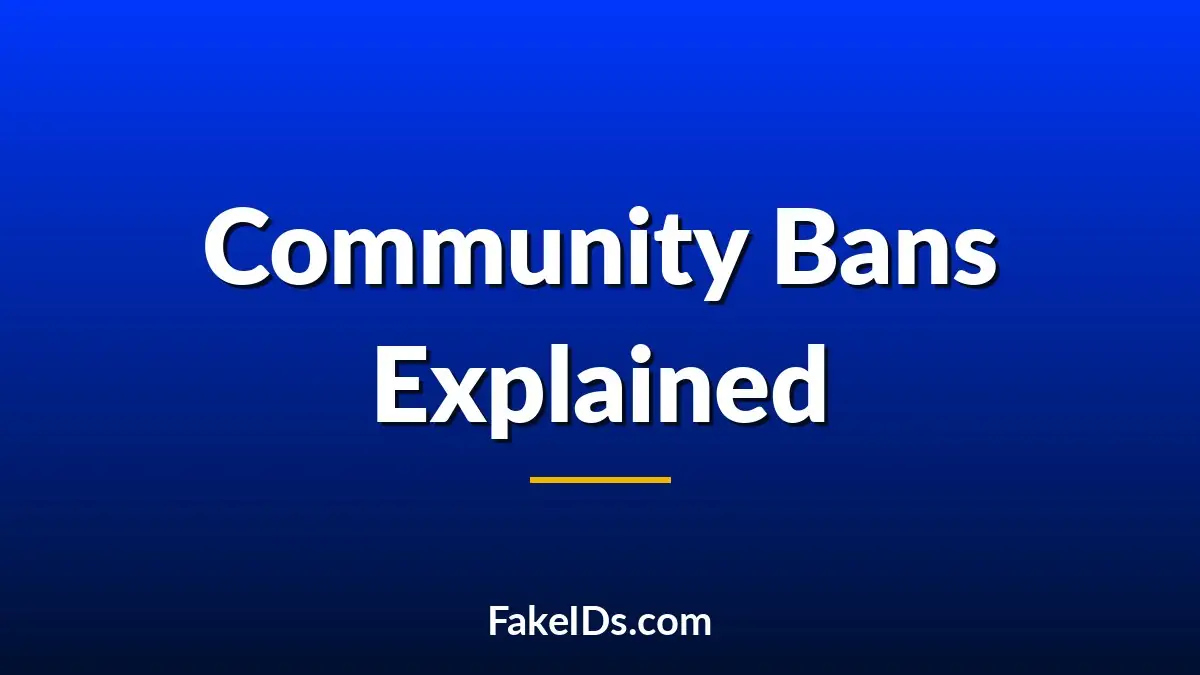 Why Platforms Keep Banning Fake ID Communities