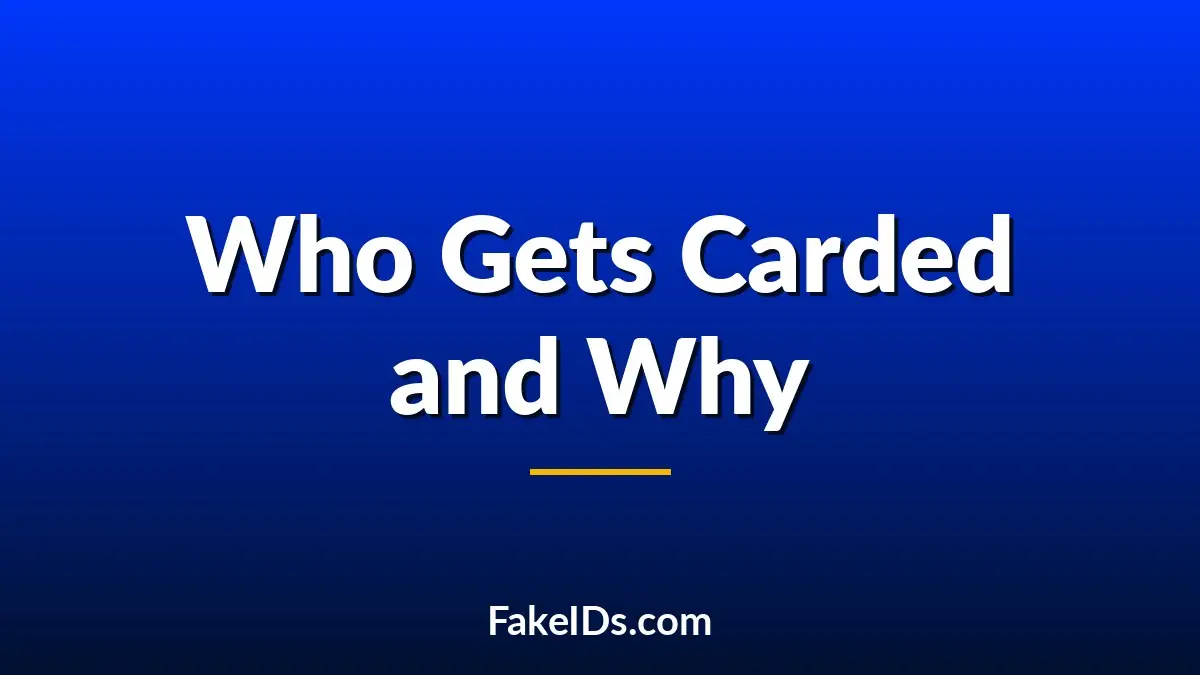 Why Some People Never Get Asked for ID While Others Always Do