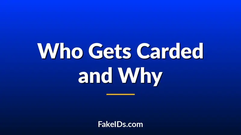 Why Some People Never Get Asked for ID While Others Always Do