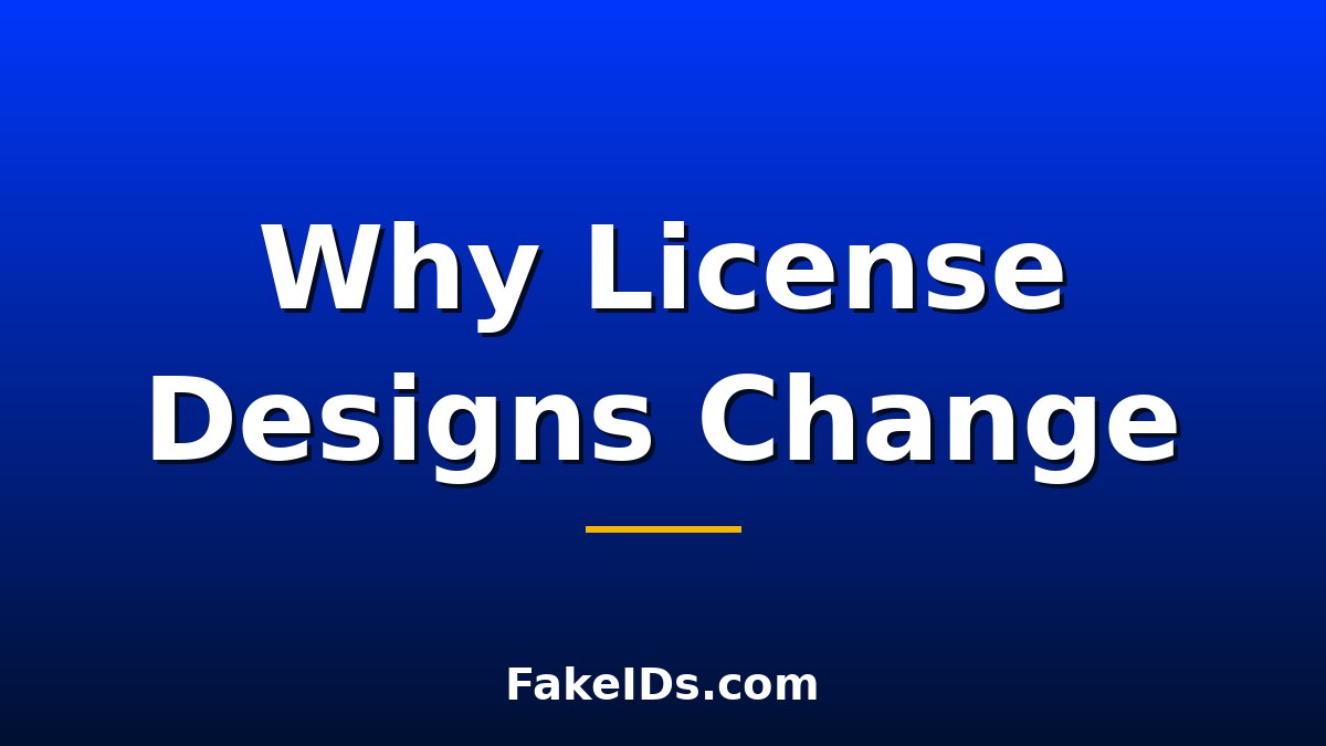 What Happens When States Redesign Their Driver's Licenses?