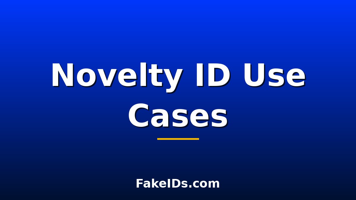 Novelty ID Use Cases: Film Props, Cosplay, and More