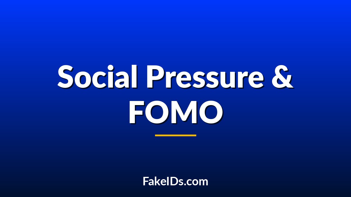 The Social Pressure Behind Fake ID Decisions