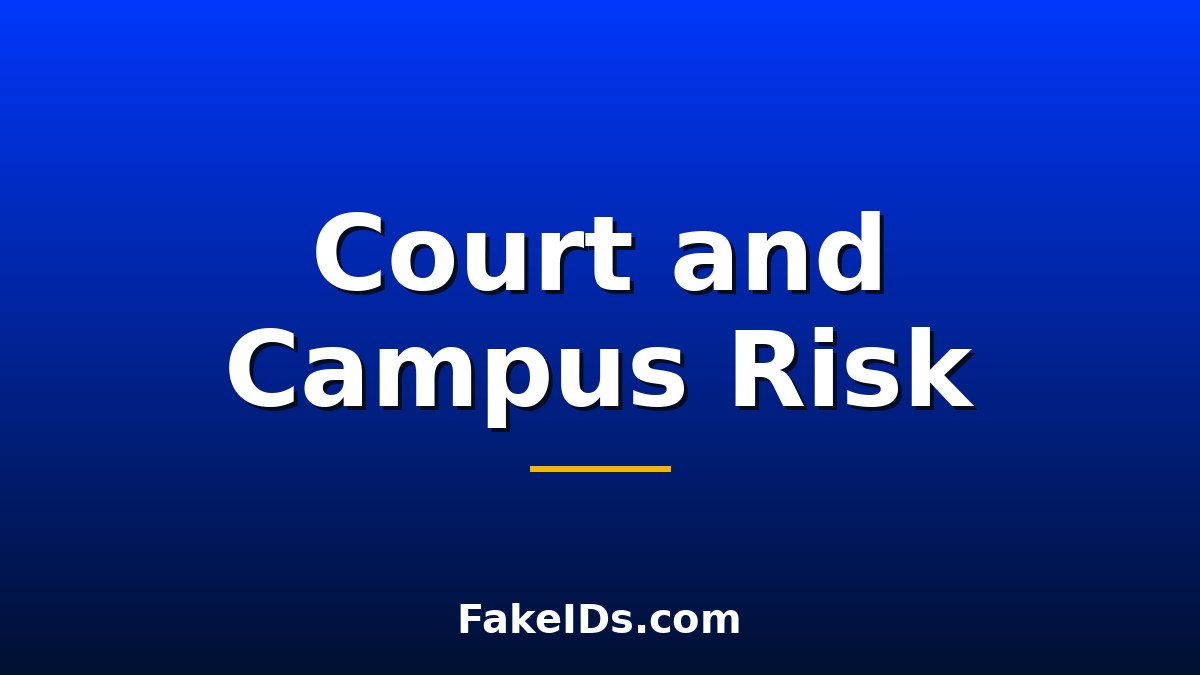 What College Students Actually Risk When They Buy a Fake ID