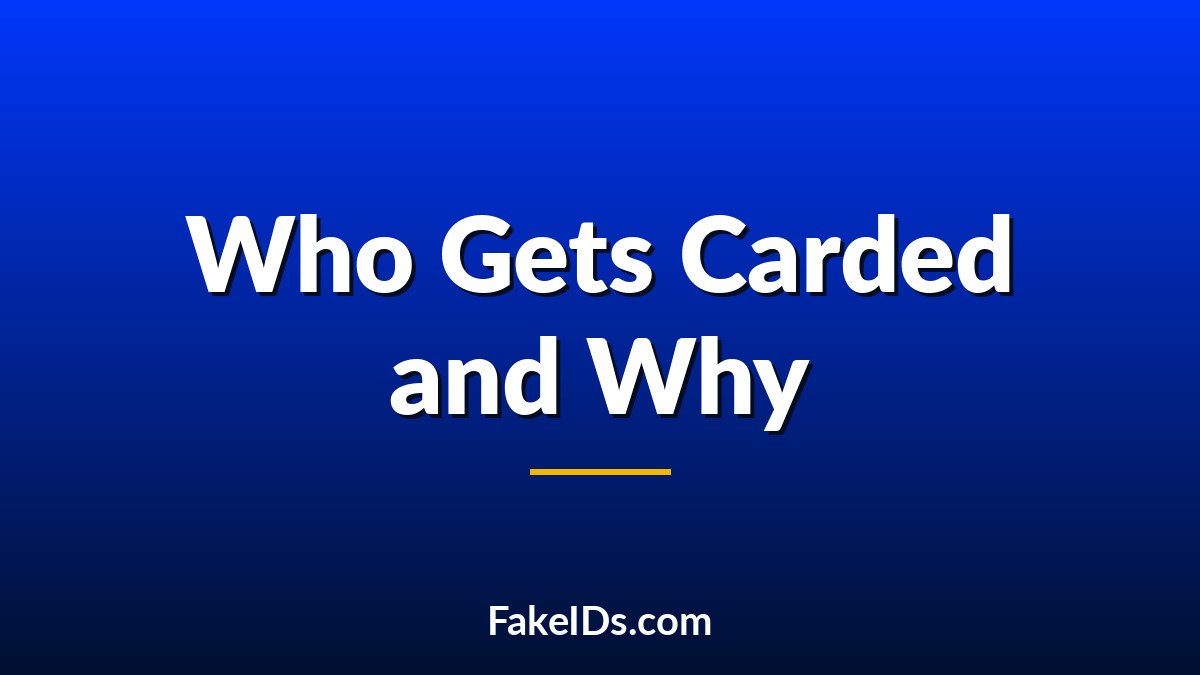 Why Some People Never Get Asked for ID While Others Always Do