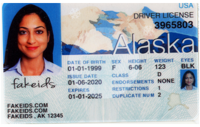 Alaska fake id