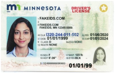 Minnesota fake id