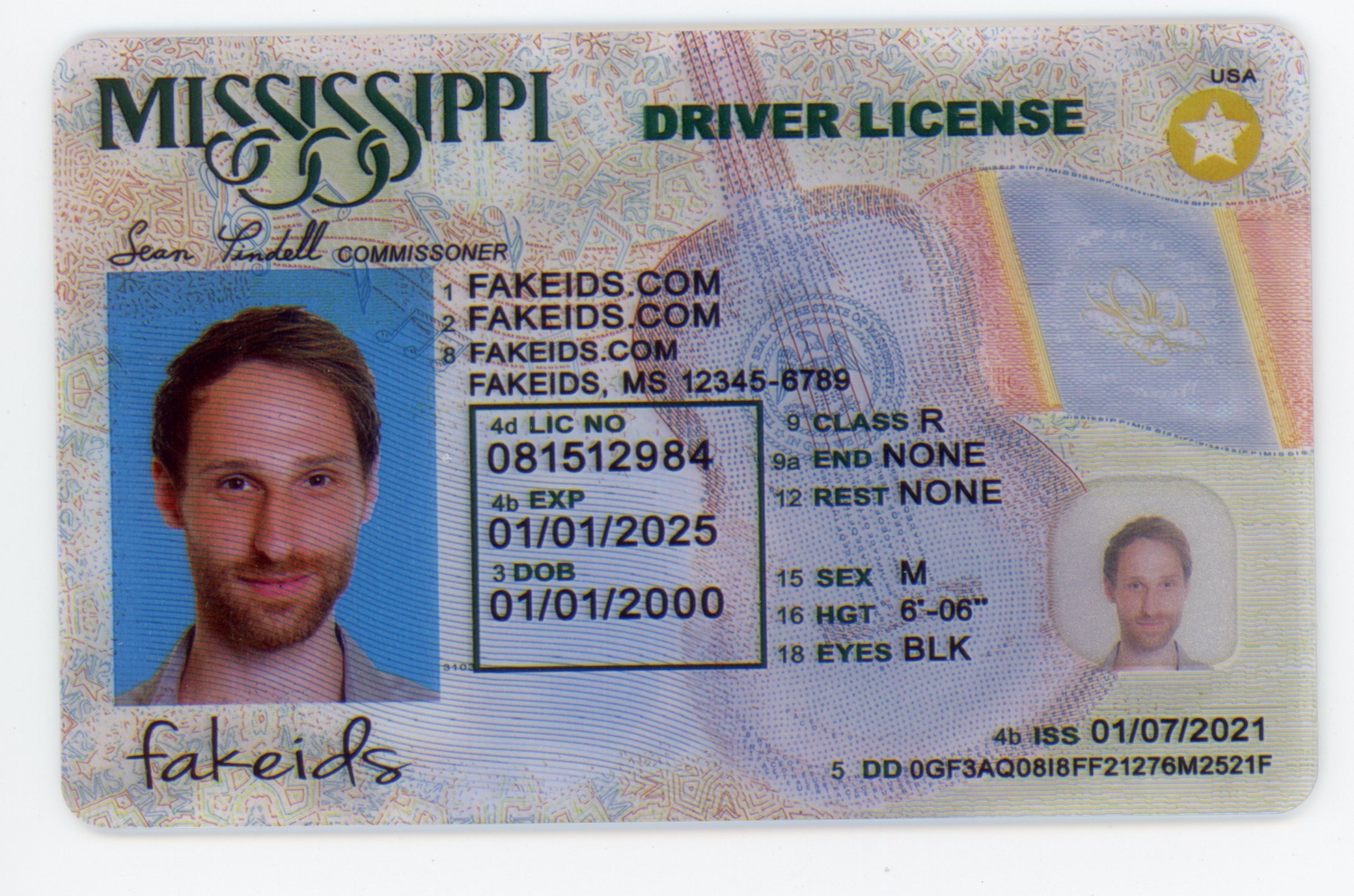 Mississippi Fake ID