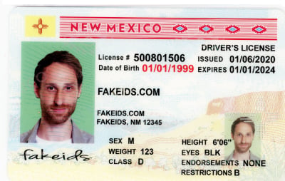 New Mexico fake id