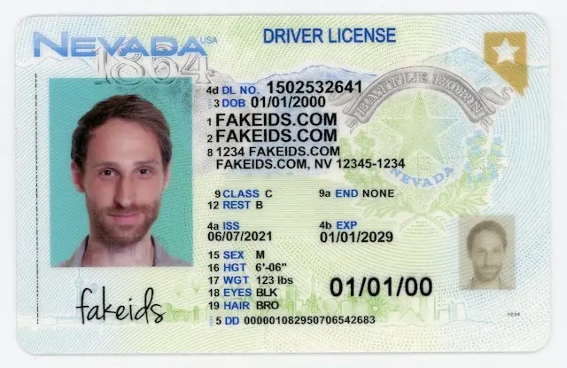 Nevada Fake ID