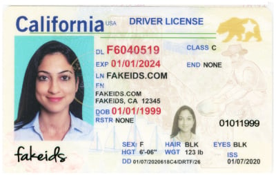 California fake id