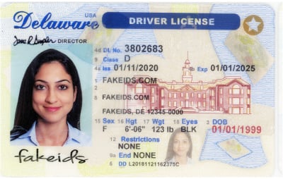 Delaware fake id