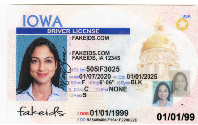 Iowa Polycarbonate Fake ID