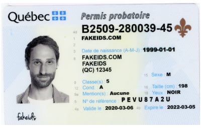 Quebec Canada fake id