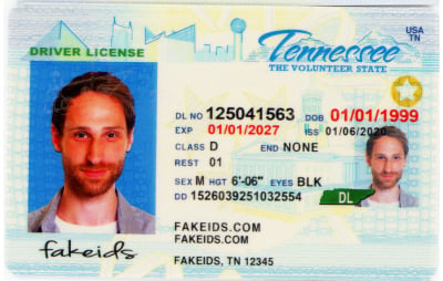 Tennessee fake id