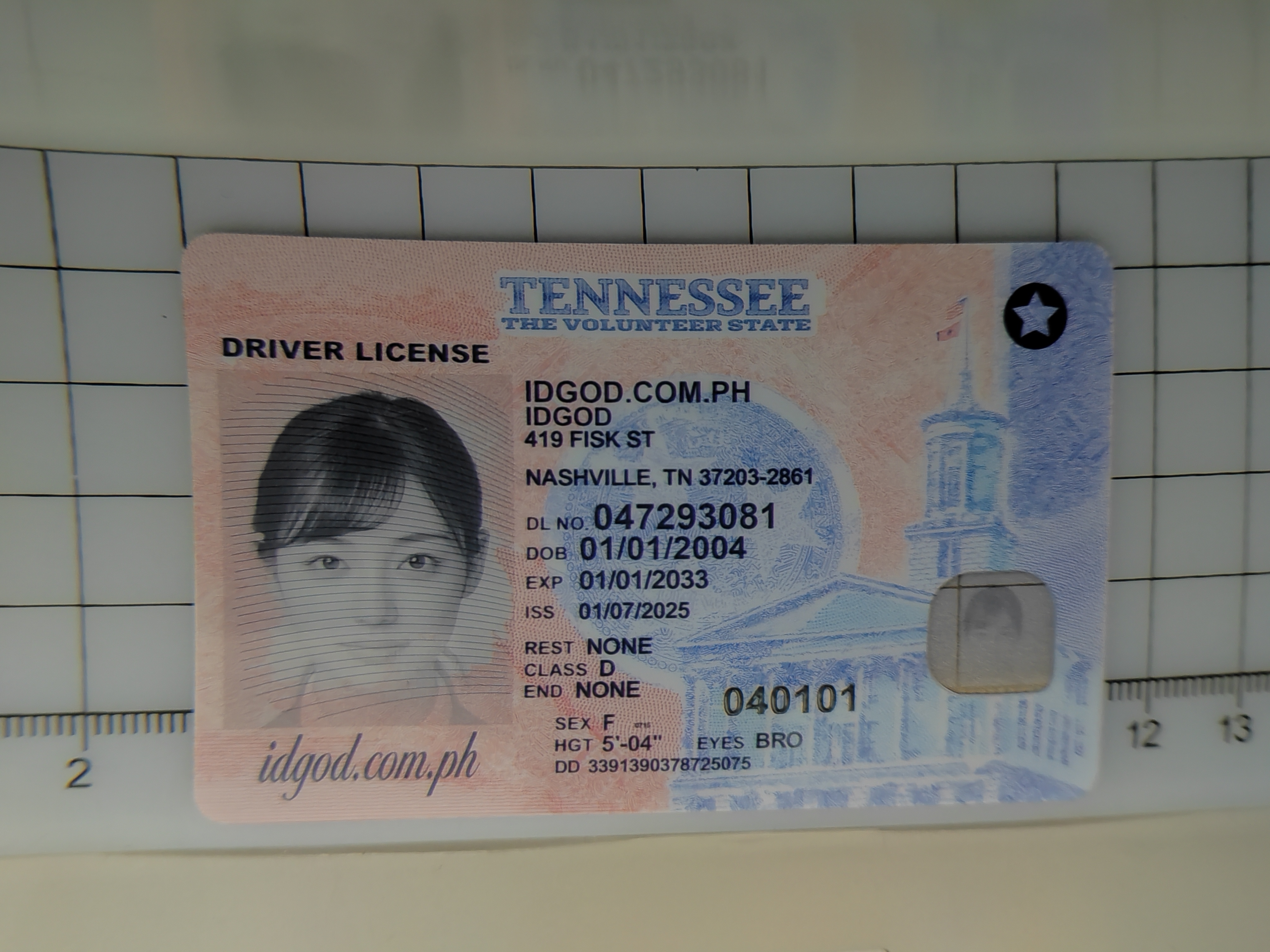 Tennessee Fake ID