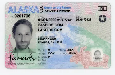 Buy Alaska Fake ID - Scannable | FakeIDs.com Fake ID