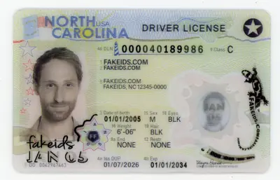 North Carolina Fake ID