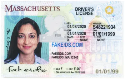 Buy Massachusetts Fake ID - Scannable | FakeIDs.com Fake ID