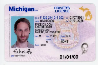 Buy Michigan Fake ID - Scannable | FakeIDs.com Fake ID