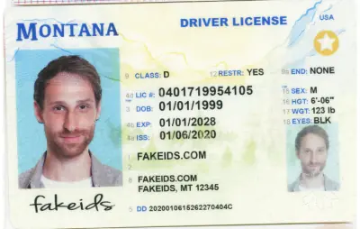 Buy Montana Fake ID - Scannable | FakeIDs.com Fake ID