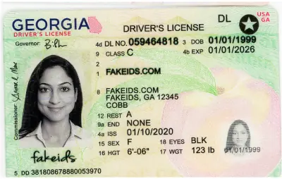 Buy Georgia Fake ID - Scannable | FakeIDs.com Fake ID