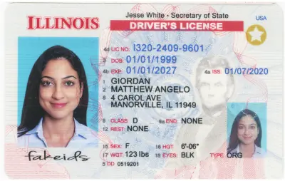 Buy Illinois Fake ID - Scannable | FakeIDs.com Fake ID
