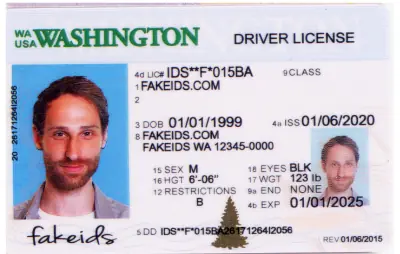 Buy Washington Fake ID - Scannable | FakeIDs.com Fake ID