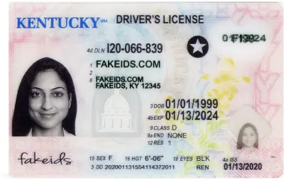 Buy Kentucky Fake ID - Scannable | FakeIDs.com Fake ID